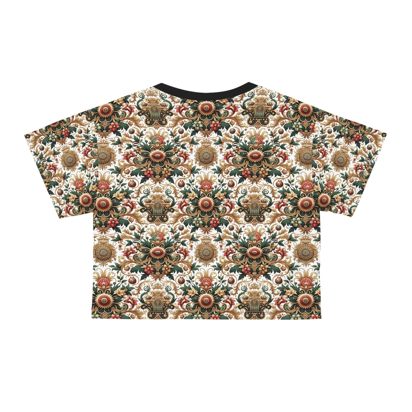 Monogram Madness Luxurious Streetwear Crop Tee - 8404 Design-68