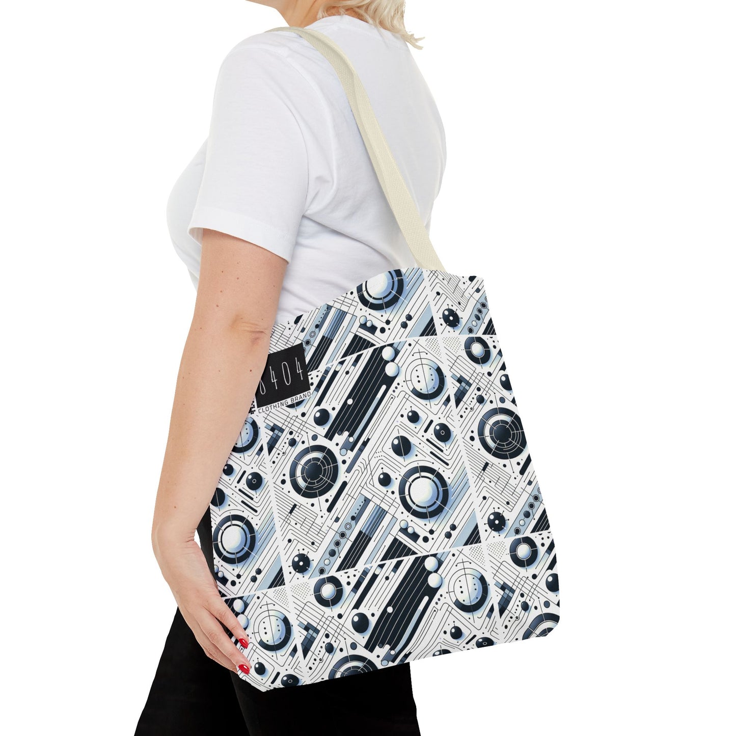 Tech Minimalism Minimalist Tech Tote Bag - 8404 Design-70