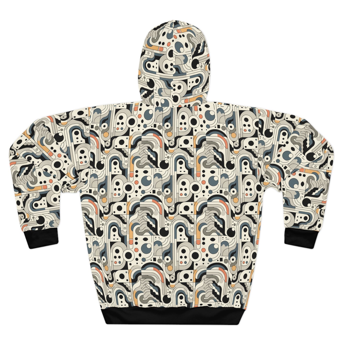 Modern Minimalism Minimalist Tech Pullover Hoodie - 8404 Design-60