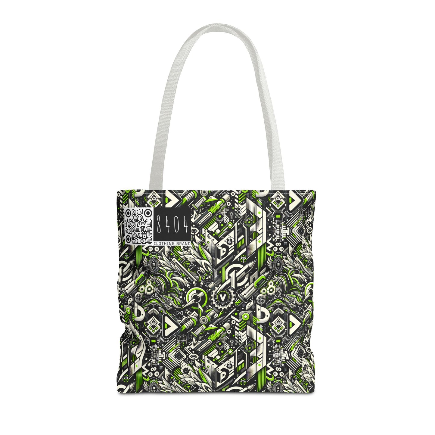 Graffiti Tech Fusion Bold Streetwear Fusion Tote Bag - 8404 Design-59