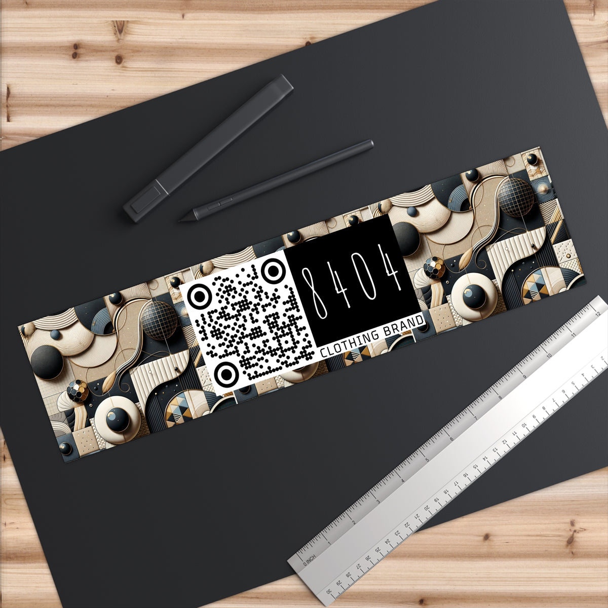 Tech-forward Luxe Streetwear Tech Luxe Fusion Bumper Sticker - 8404 Design-71