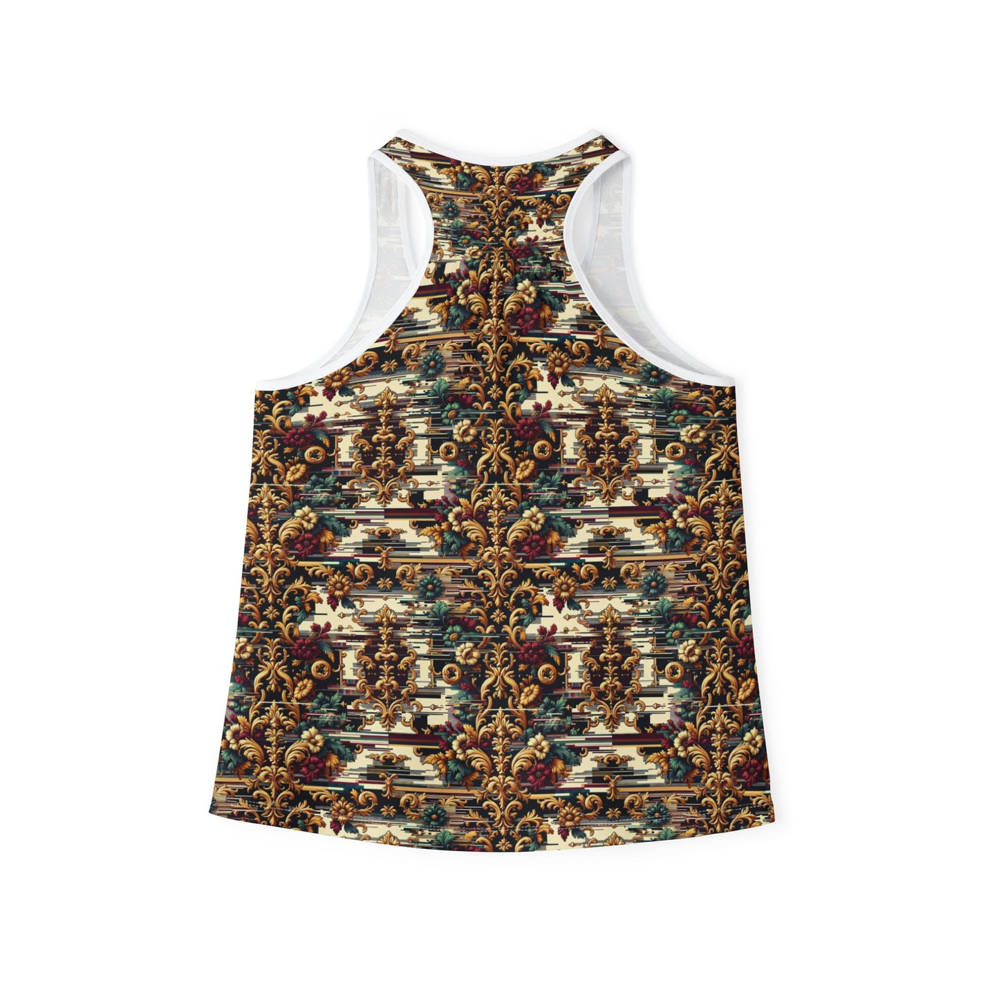 Digital Renaissance Modern Baroque Fusion Women's Tank Top - 8404 Design-63
