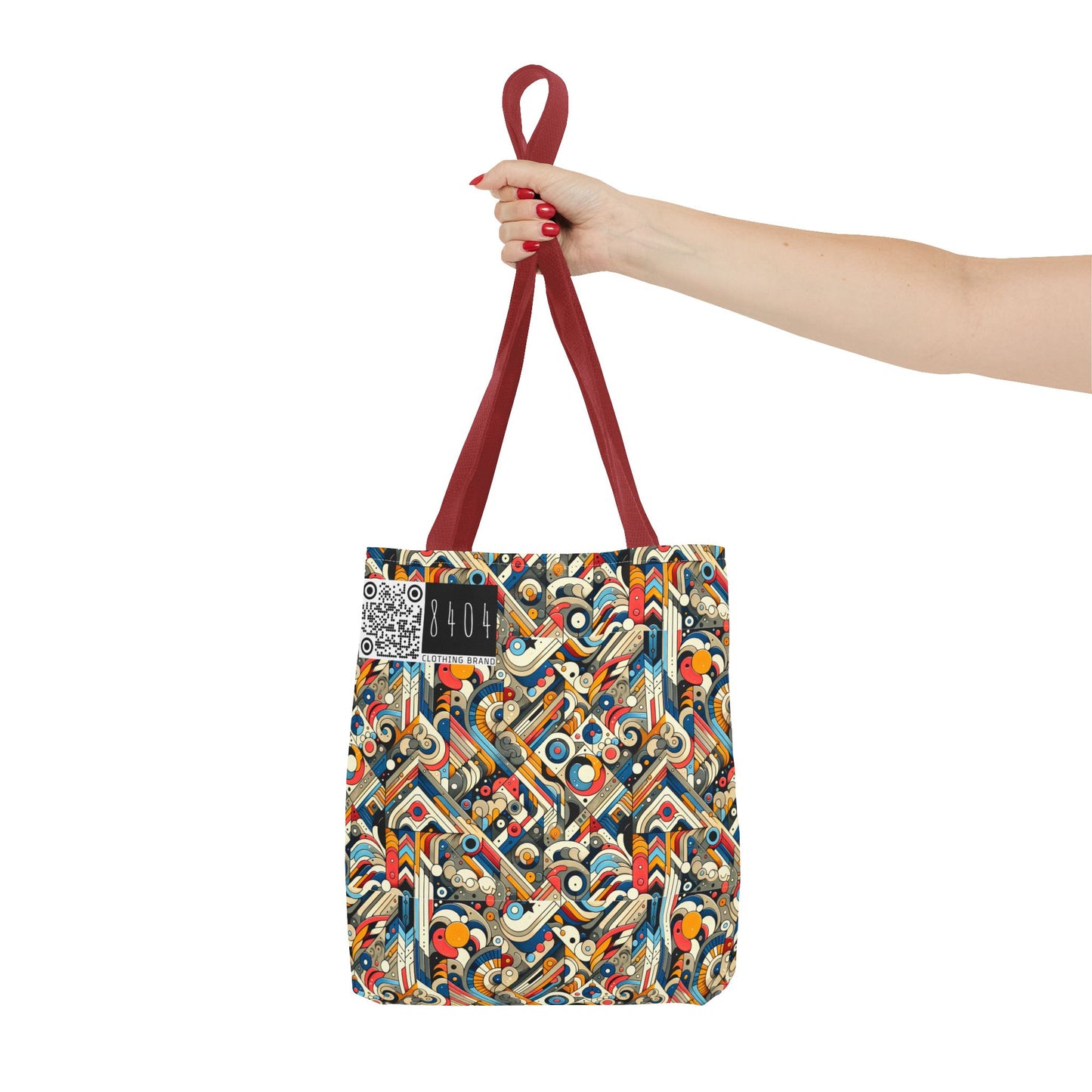Abstract Graphic Art Modern Artistic Expression Tote Bag - 8404 Design-62