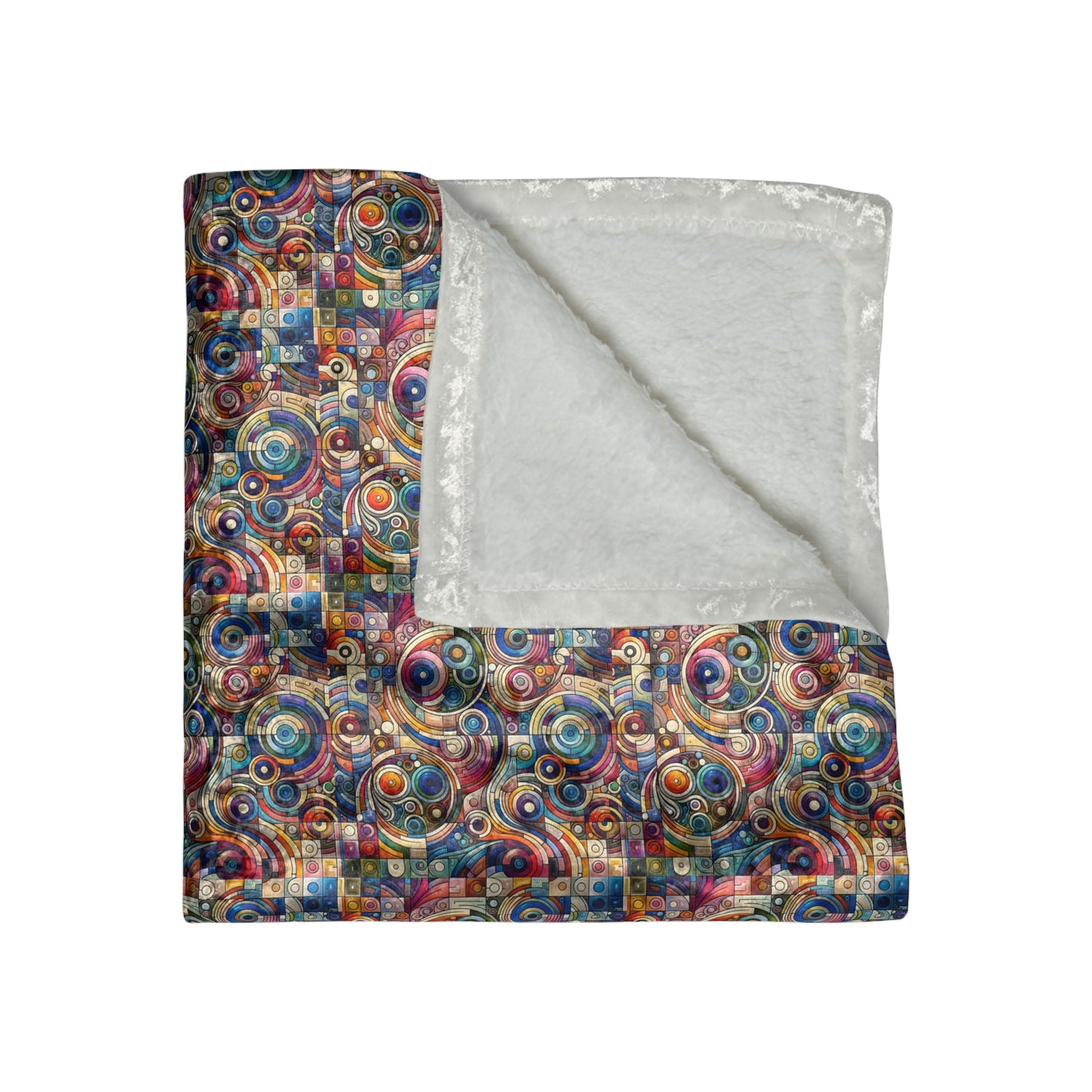 Digital Artistic Expression Artistic Streetwear Crushed Velvet Blanket - 8404 Design-49