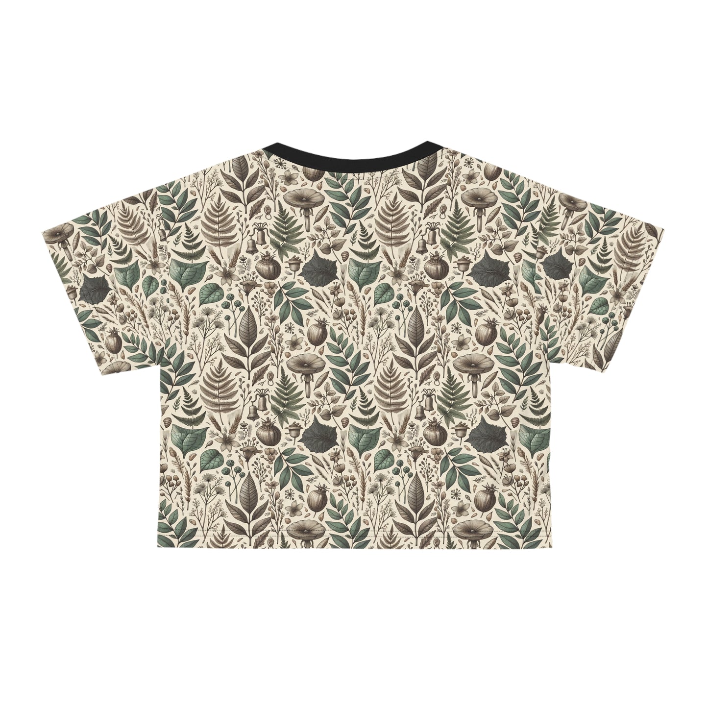 Sustainable Streetwear Modern Eco-Conscious Crop Tee - 8404 Design-57