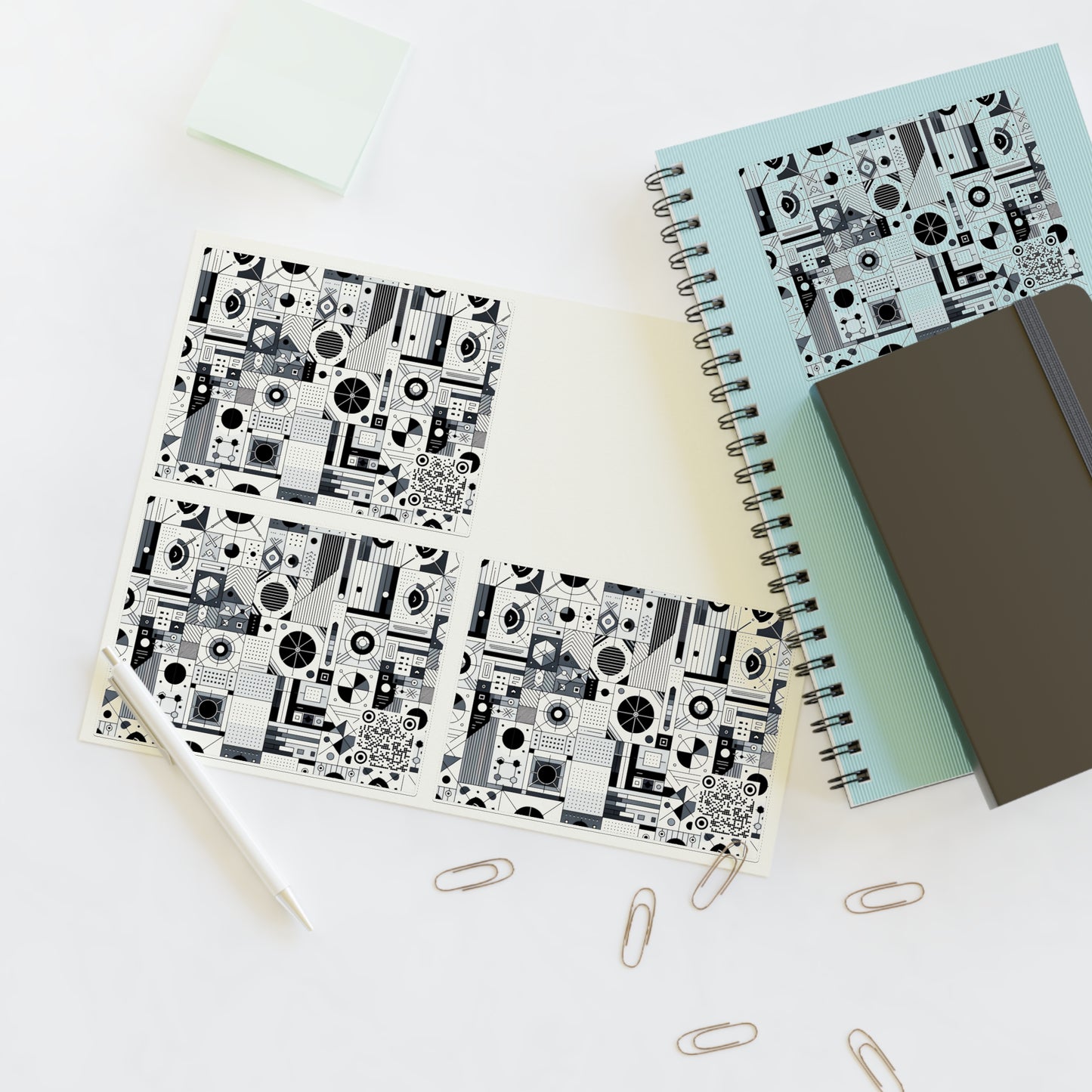 Digital Minimalism Minimalist Tech Sticker Sheets - 8404 Design-65