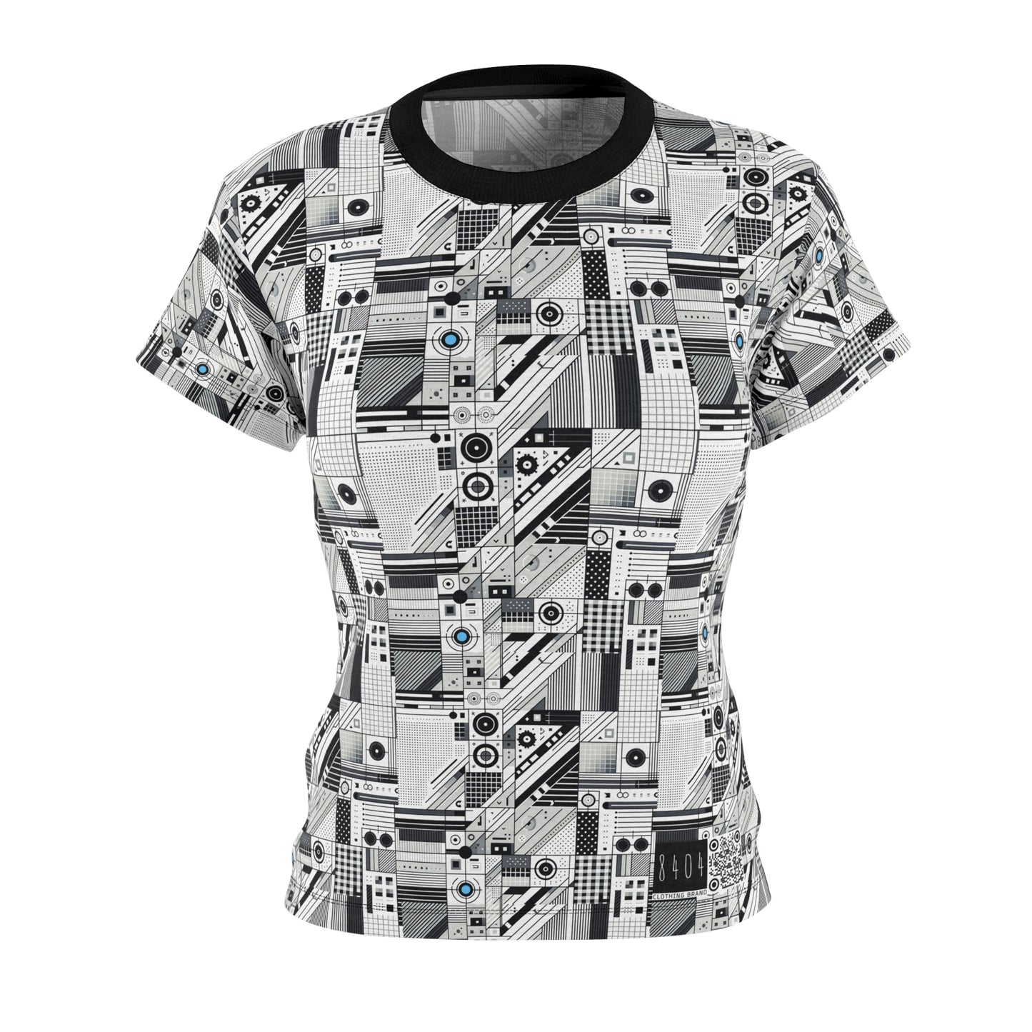 Digital Minimalism Minimalist Tech Women's Cut & Sew Tee - 8404 Design-52