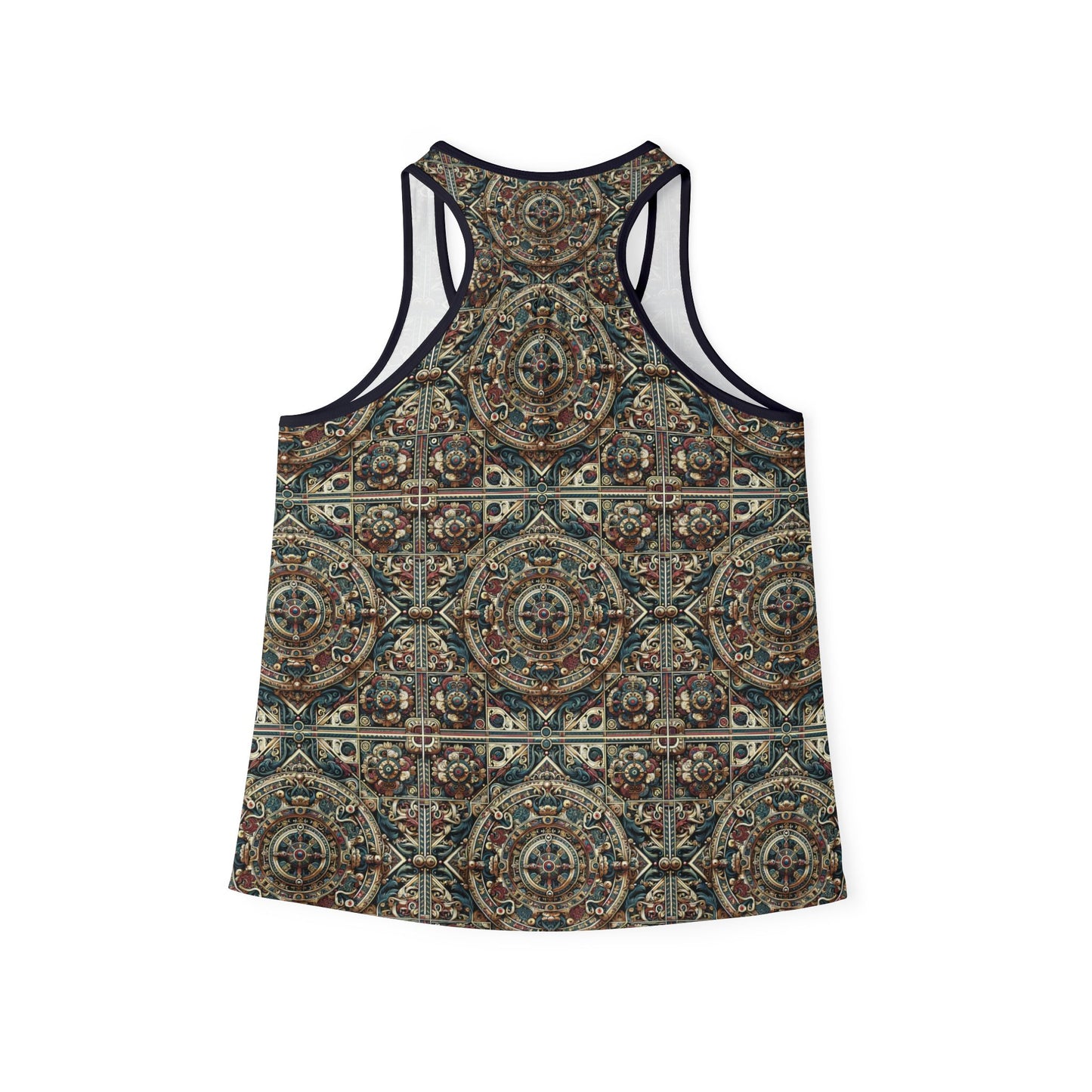 Urban Renaissance Historical Fusion With Street Edge Women's Tank Top - 8404 Design-57