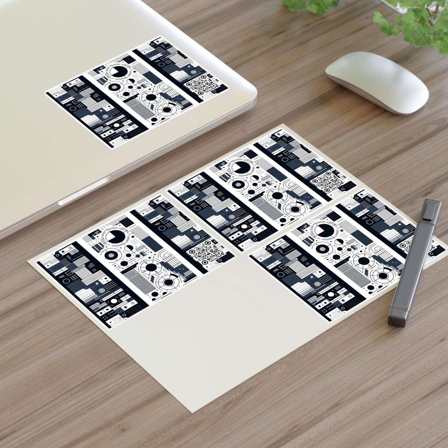 Minimalist Athleisure Minimalist Tech Sticker Sheets - 8404 Design-54