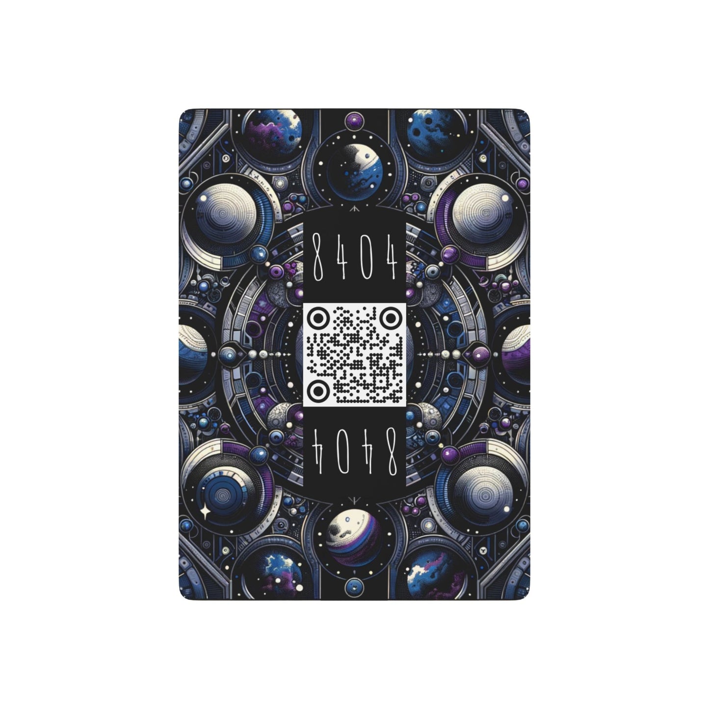 Tech Astronaut Tech-Forward Streetwear Meets Space Exploration Poker Playing Cards - 8404 Design-46 B