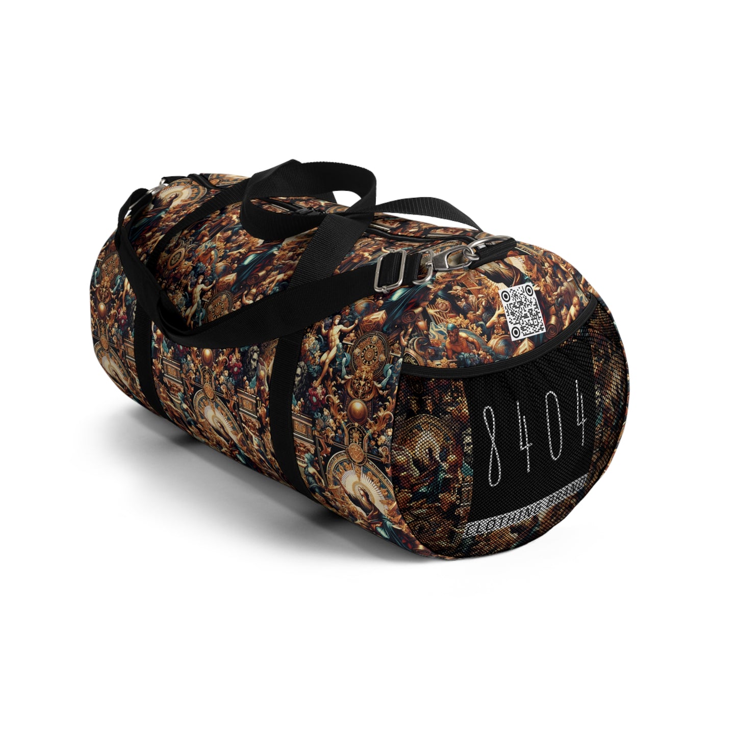 Digital Renaissance Luxurious Streetwear Inspired By Classical Art With a Modern Twist Duffel Bag - 8404 Design-64