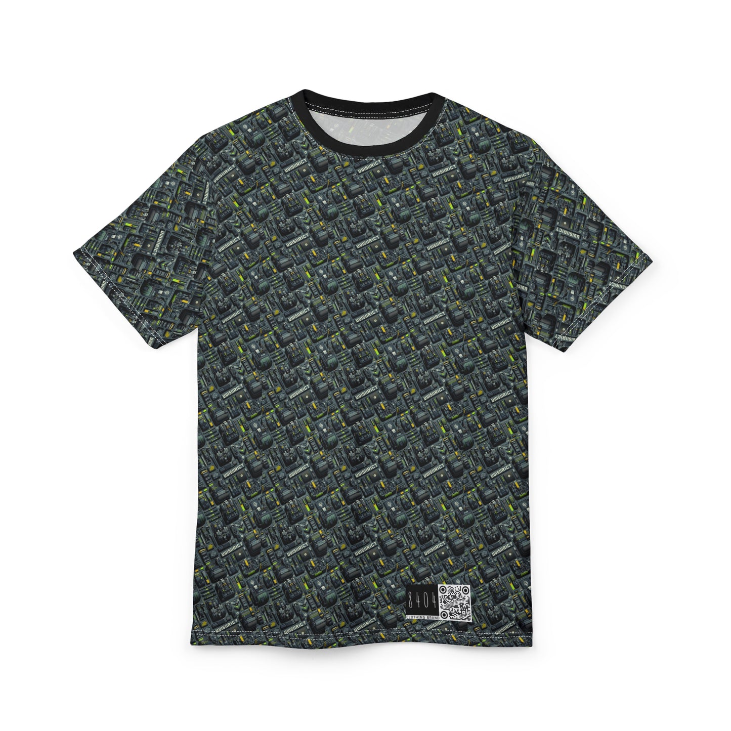 Tech Utility Streetwear Futuristic Tech-Forward Unisex Cut & Sew Tee - 8404 Design-47