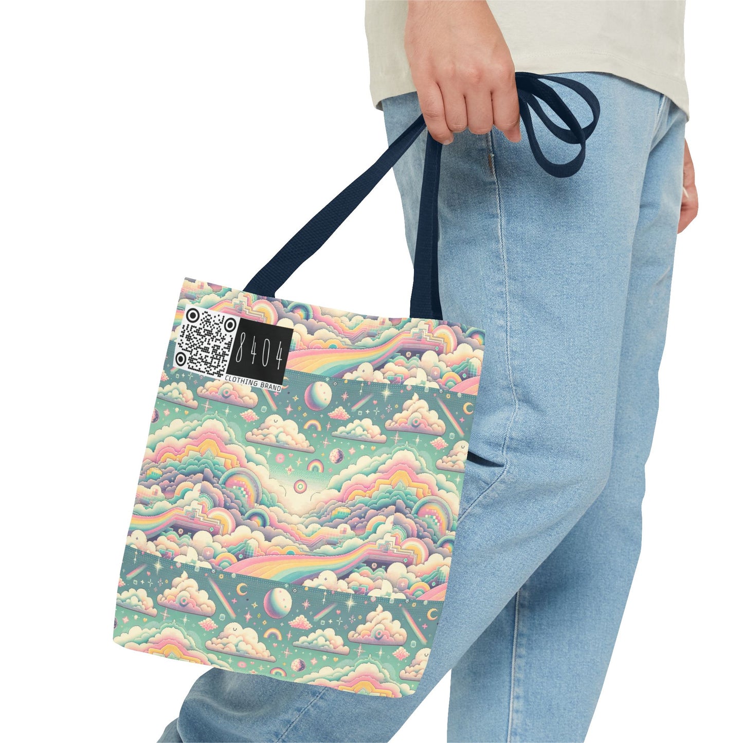 Digital Dreamland Whimsical and Nostalgic Streetwear With a Digital Twist Tote Bag - 8404 Design-65