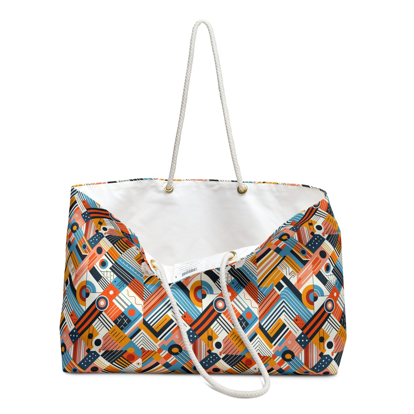 Abstract Graphic Art Modern Artistic Expression Weekender Bag - 8404 Design-54