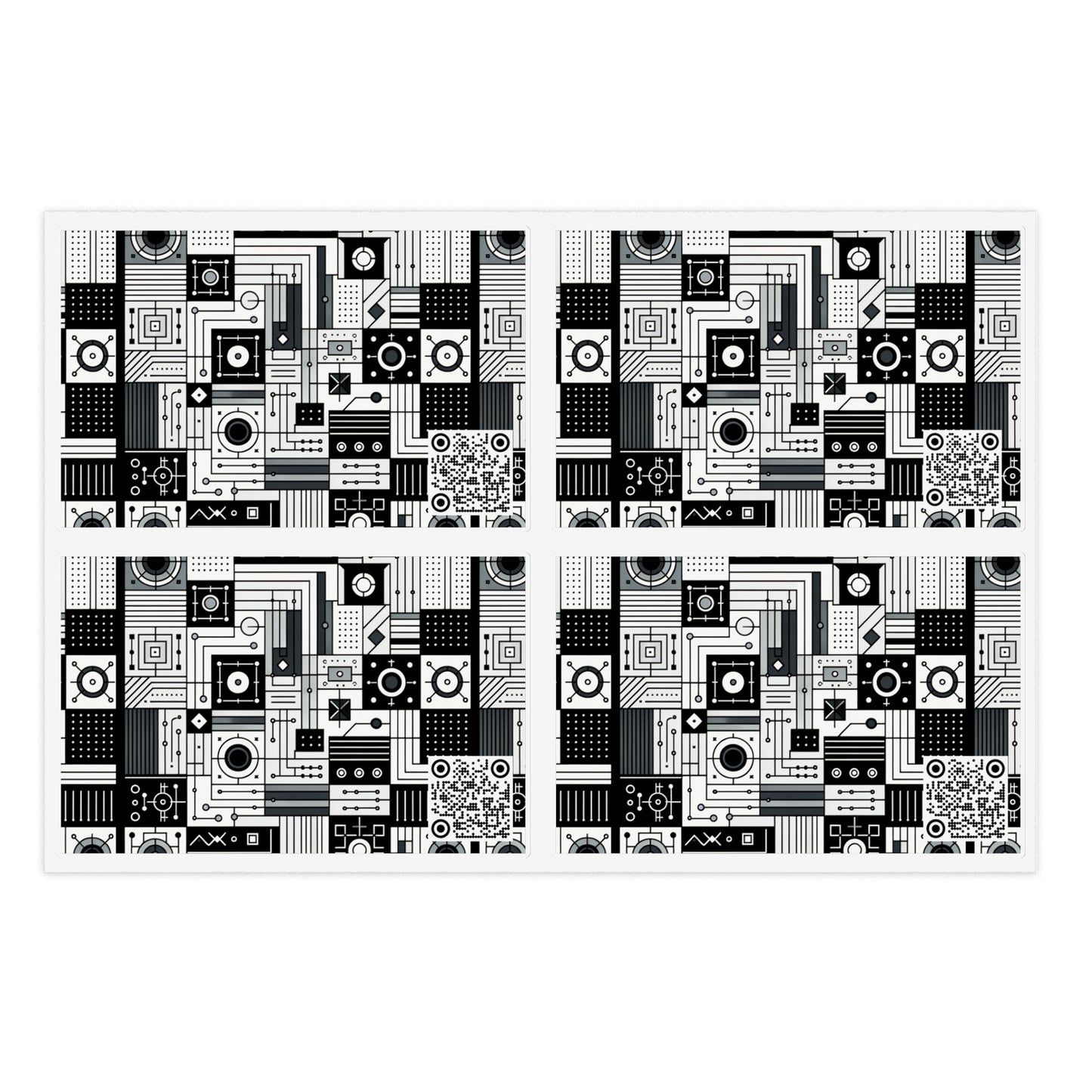 Digital Minimalism Minimalist Tech Sticker Sheets - 8404 Design-48