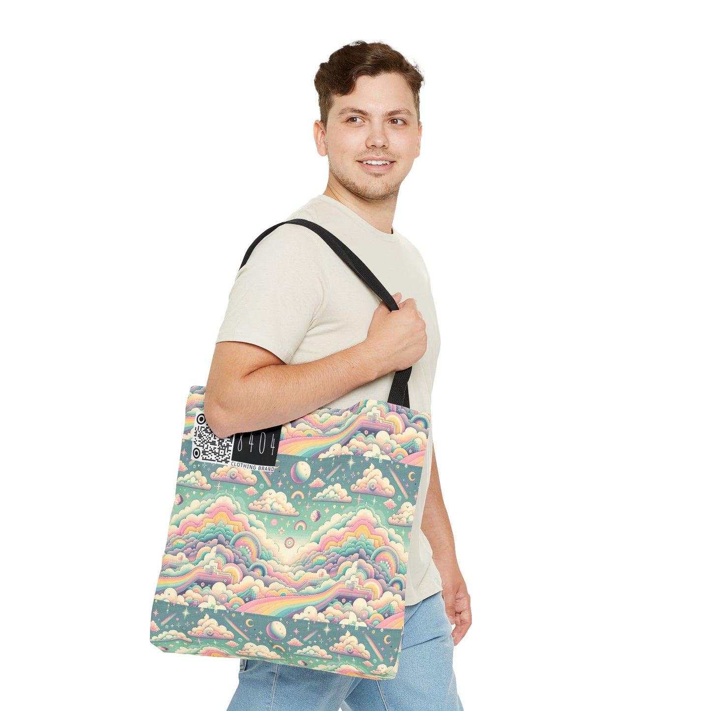 Digital Dreamland Whimsical and Nostalgic Streetwear With a Digital Twist Tote Bag - 8404 Design-65