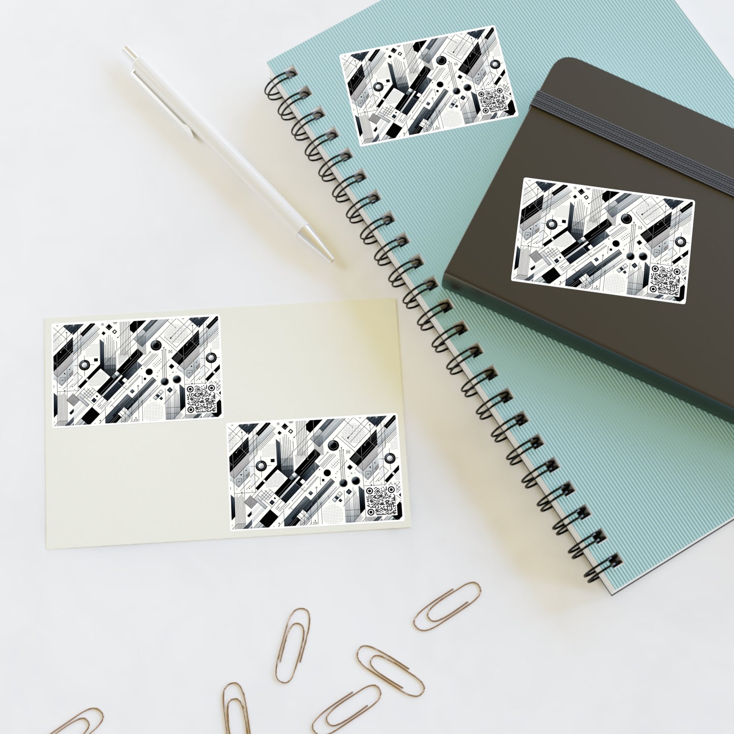 Digital Minimalism Minimalist Tech Sticker Sheets - 8404 Design-54