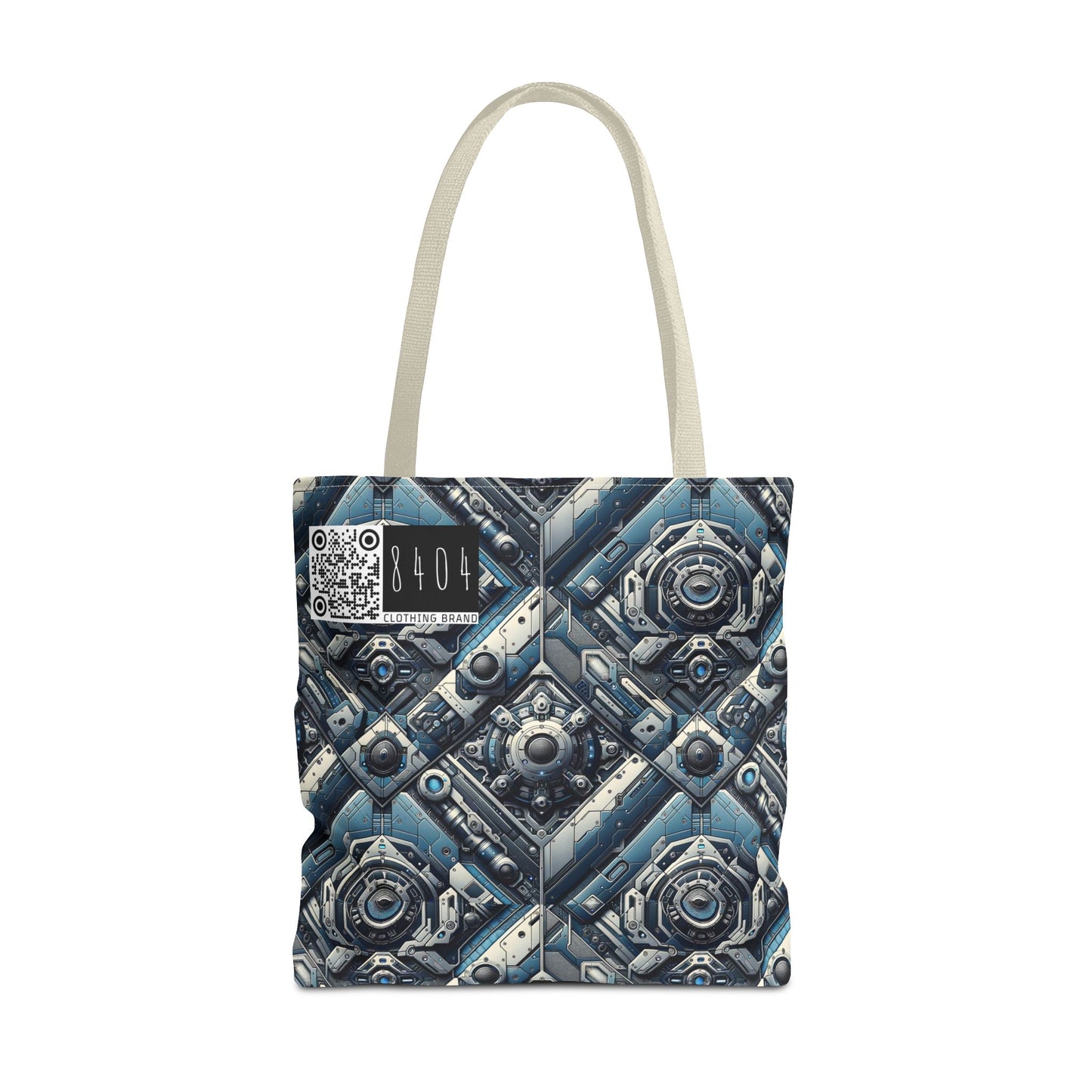 Tech Utility Fusion Tech-Forward Utility With a Futuristic Edge Tote Bag - 8404 Design-43