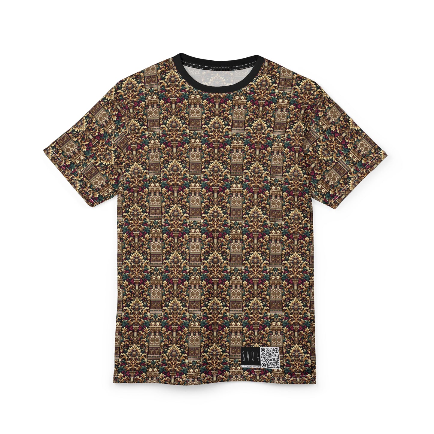 Digital Renaissance Modern Baroque Fusion Unisex Cut & Sew Tee - 8404 Design-57