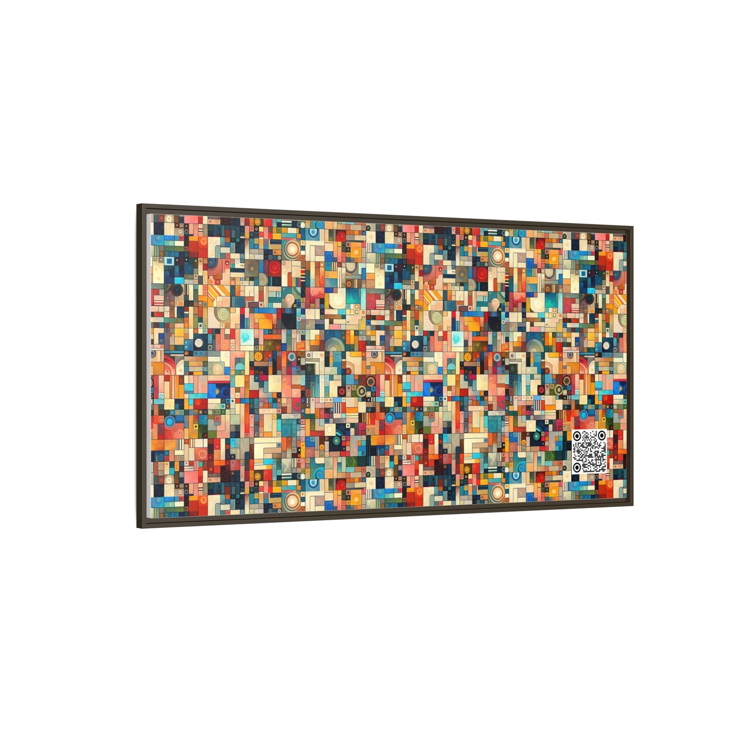 Digital Artistic Expression Artistic Streetwear Matte Canvas, Framed (multi-Color) - 8404 Design-46 B