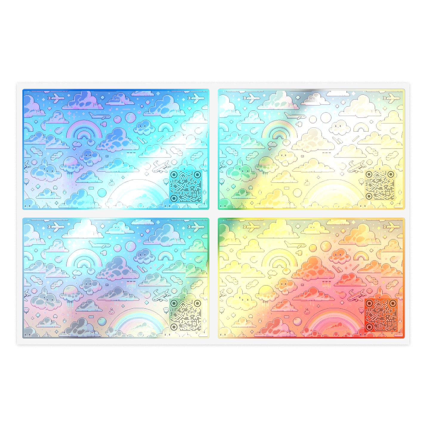 Digital Dreamland Whimsical and Nostalgic Streetwear With a Digital Twist Sticker Sheets - 8404 Design-58