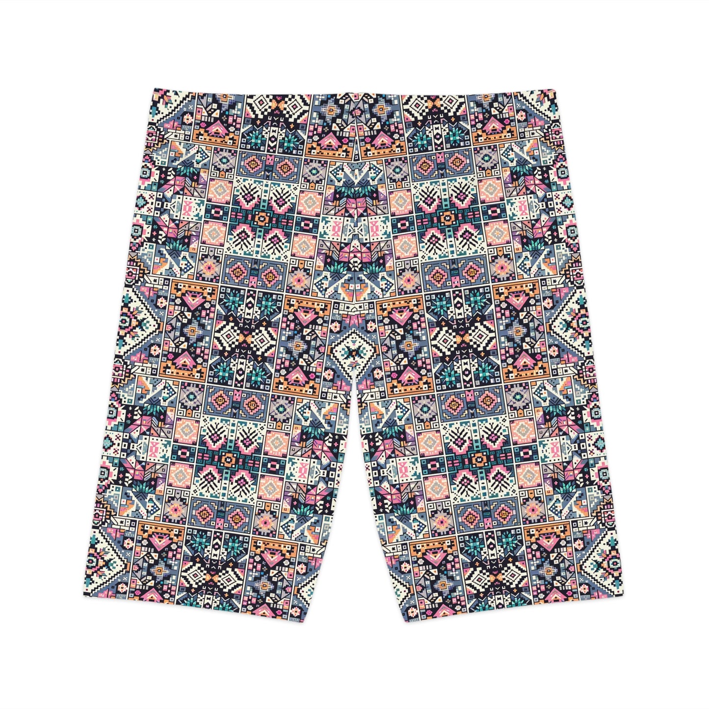 Digital Artisanal Fusion Digital Artisanal Women's Bike Shorts - 8404 Design-65