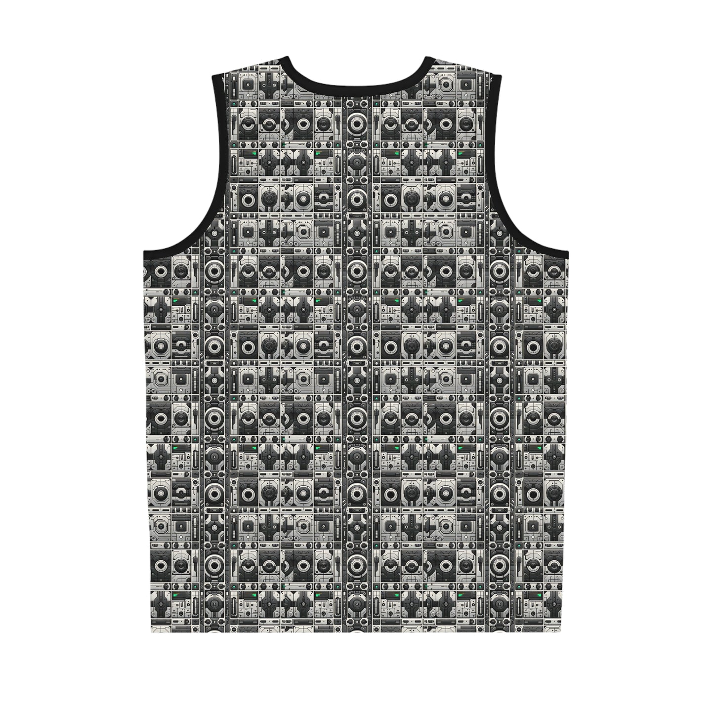 Tech Utility Aesthetics Tech-Forward Minimalism Basketball Jersey - 8404 Design-60