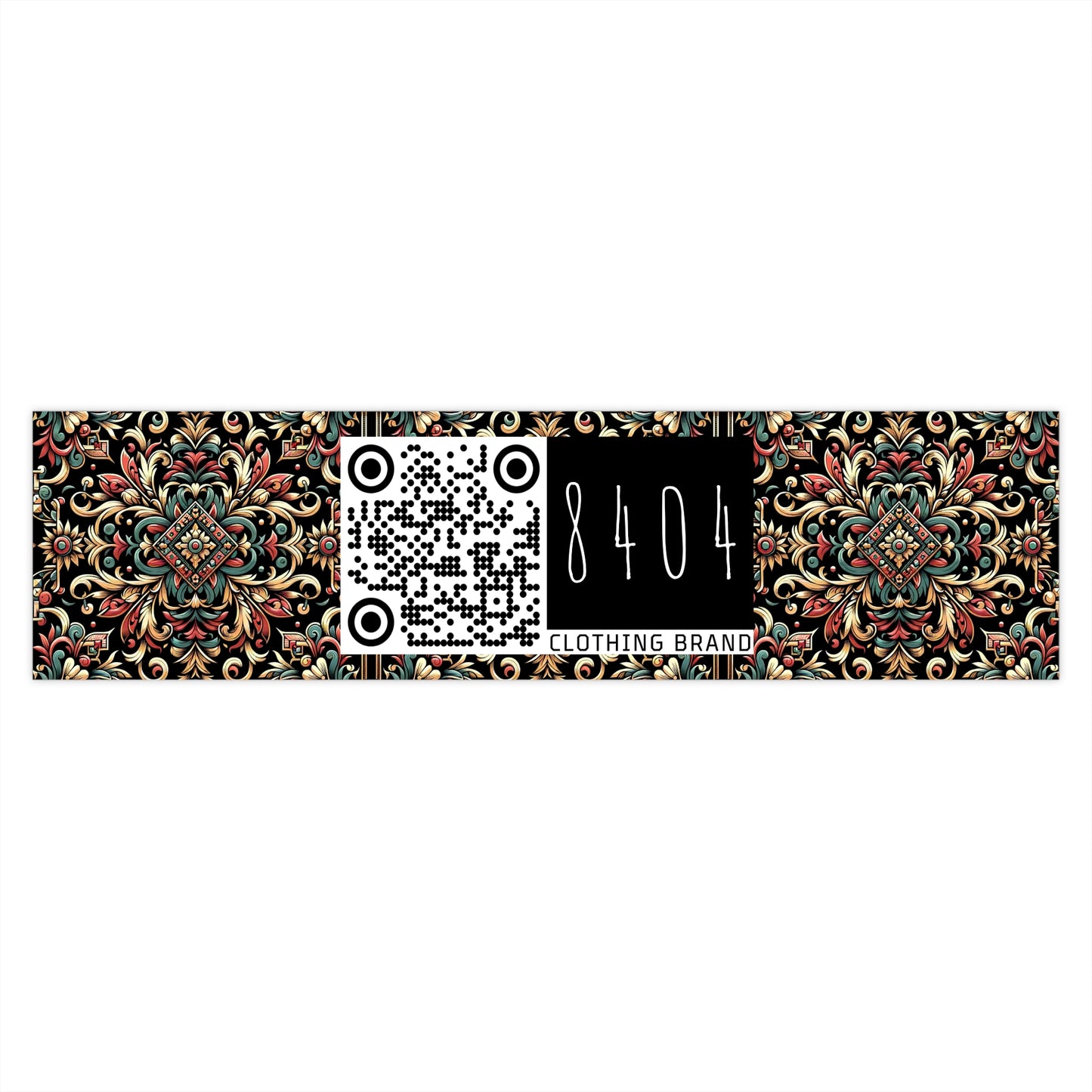 Streetwear Renaissance Artistic Clash of Old and New Bumper Sticker - 8404 Design-46