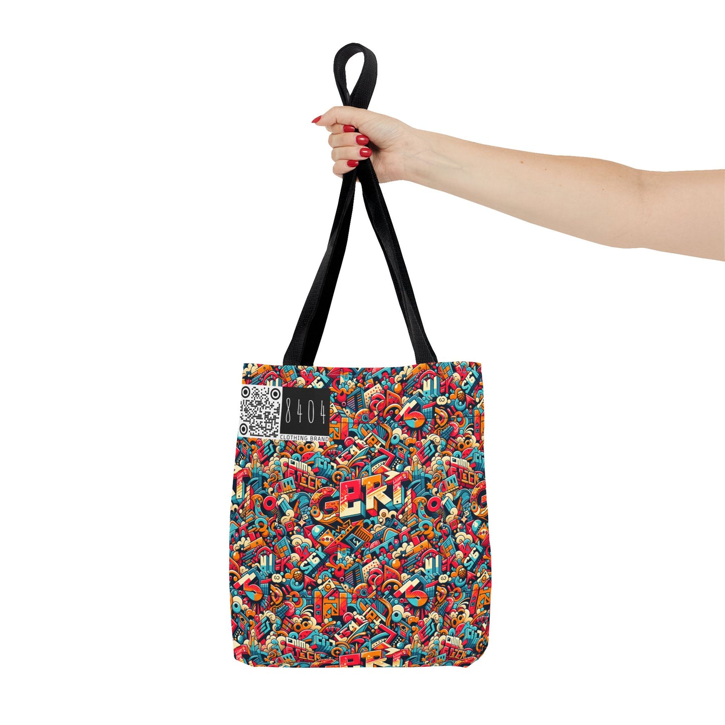 Neo-Traditional Street Art Modern Street Art Fusion Tote Bag - 8404 Design-58