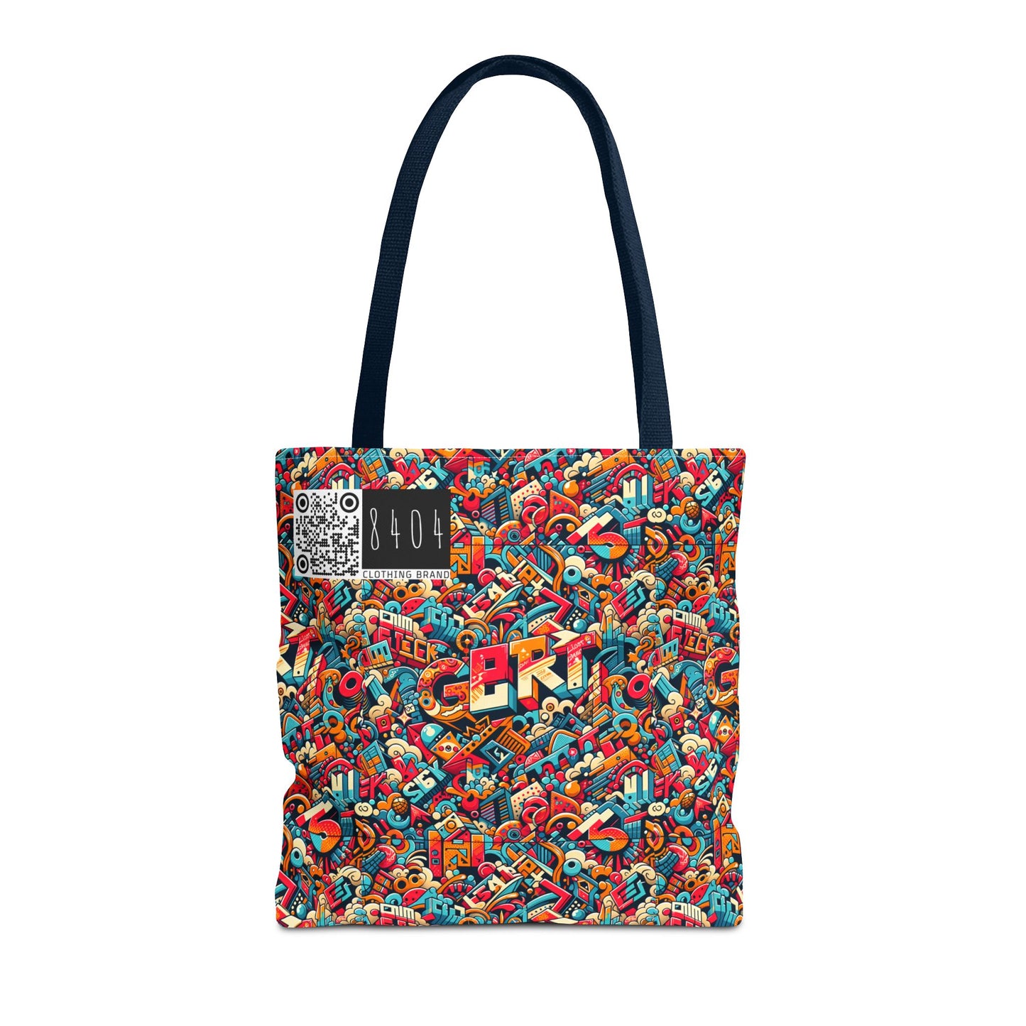 Neo-Traditional Street Art Modern Street Art Fusion Tote Bag - 8404 Design-58