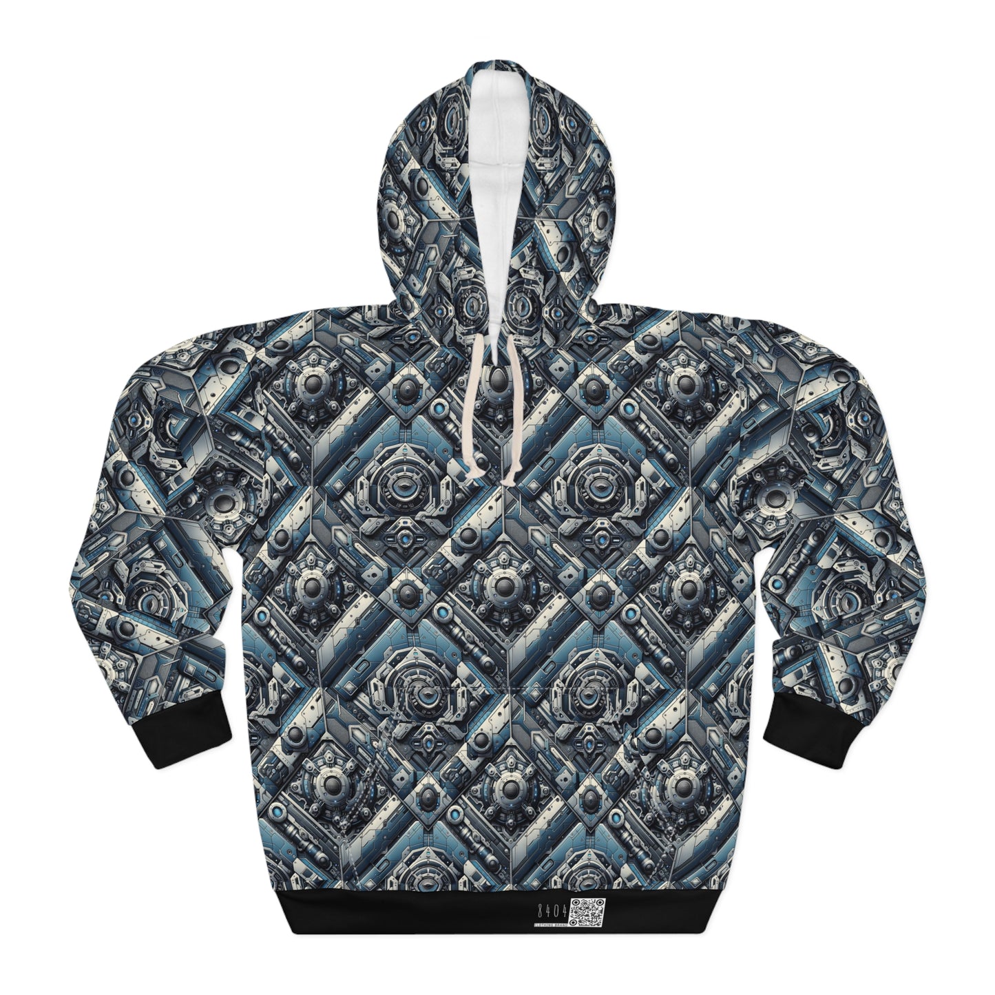 Tech Utility Fusion Tech-Forward Utility With a Futuristic Edge Pullover Hoodie - 8404 Design-43