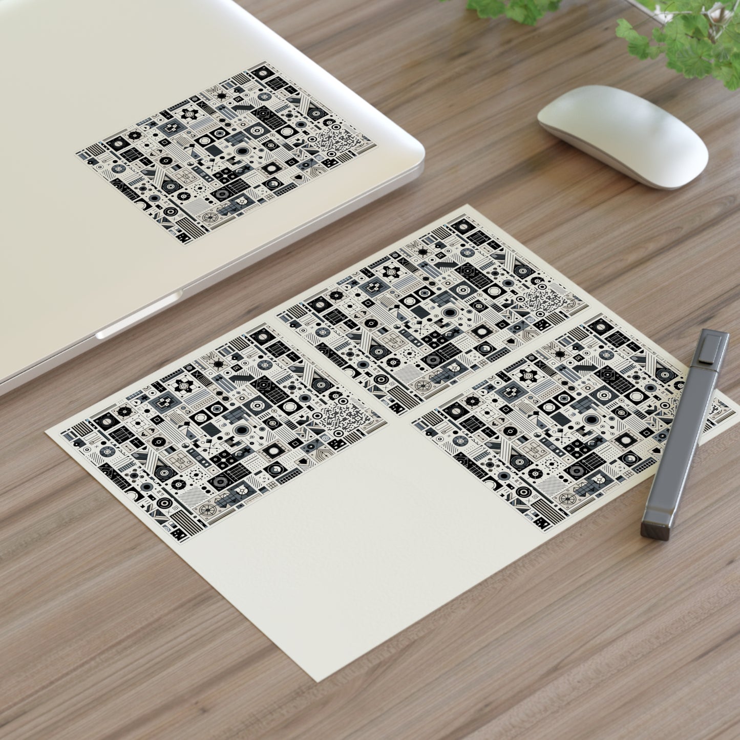 Digital Minimalism Minimalist Tech Sticker Sheets - 8404 Design-45