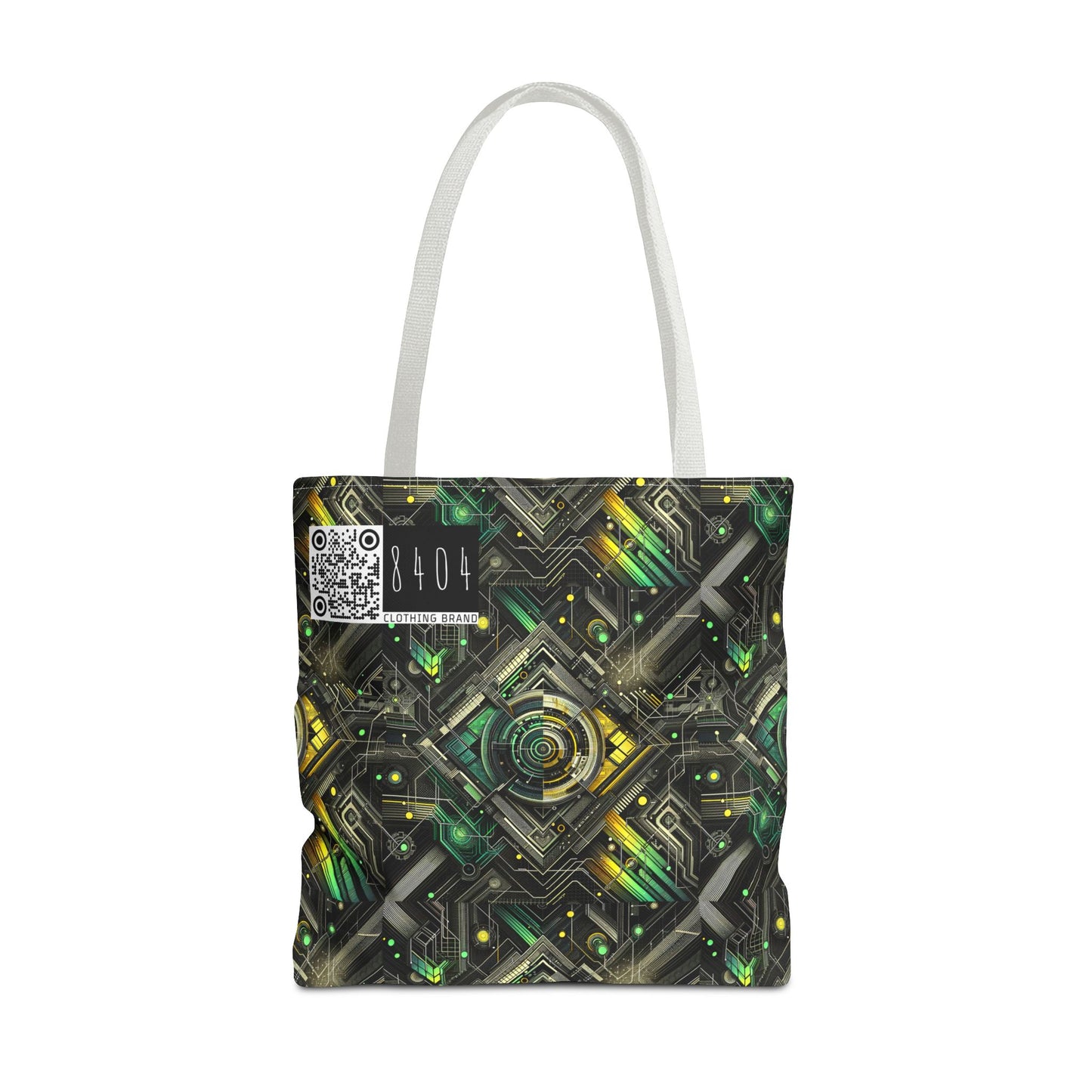Tech Noir Graphics Tech-Inspired Streetwear Tote Bag - 8404 Design-57