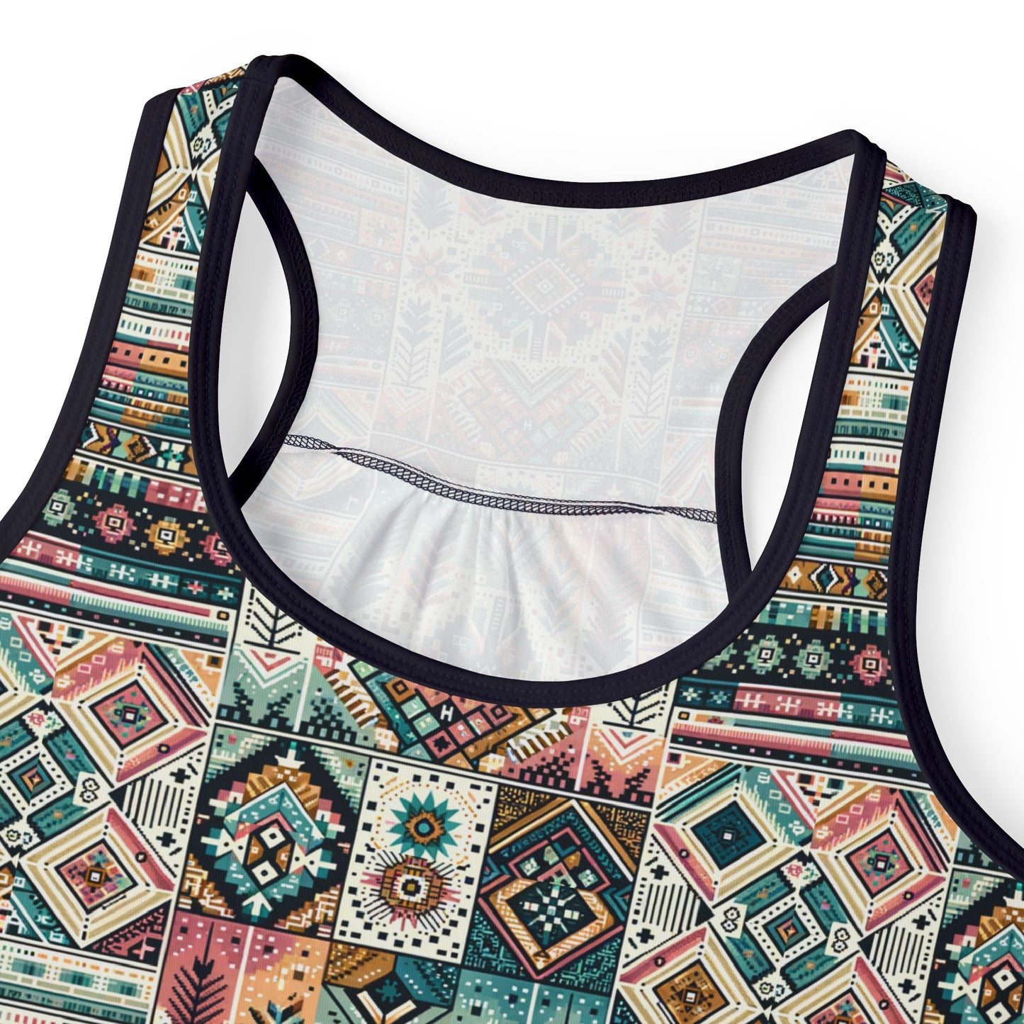 Digital Artisanal Fusion Digital Artisanal Women's Tank Top - 8404 Design-49