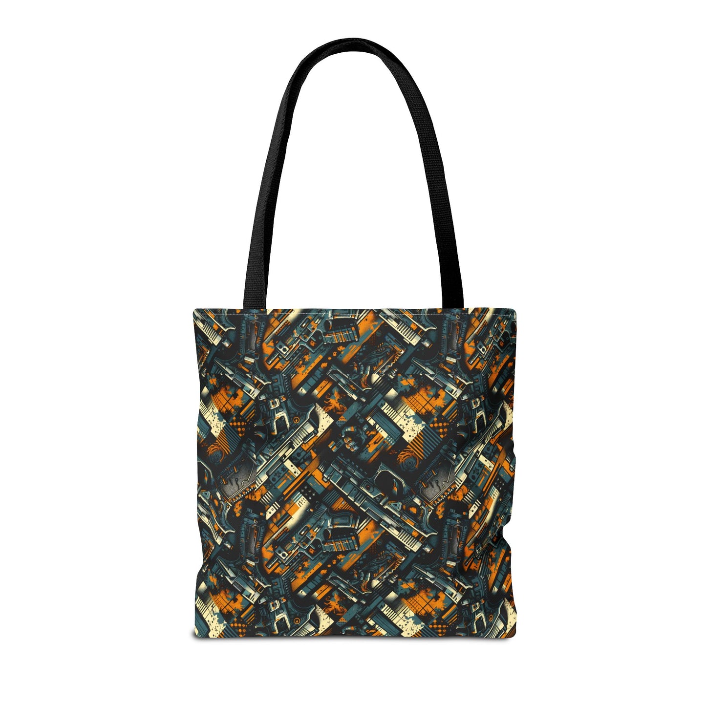 Digital Punk Futuristic Grunge Tote Bag - 8404 Design-47