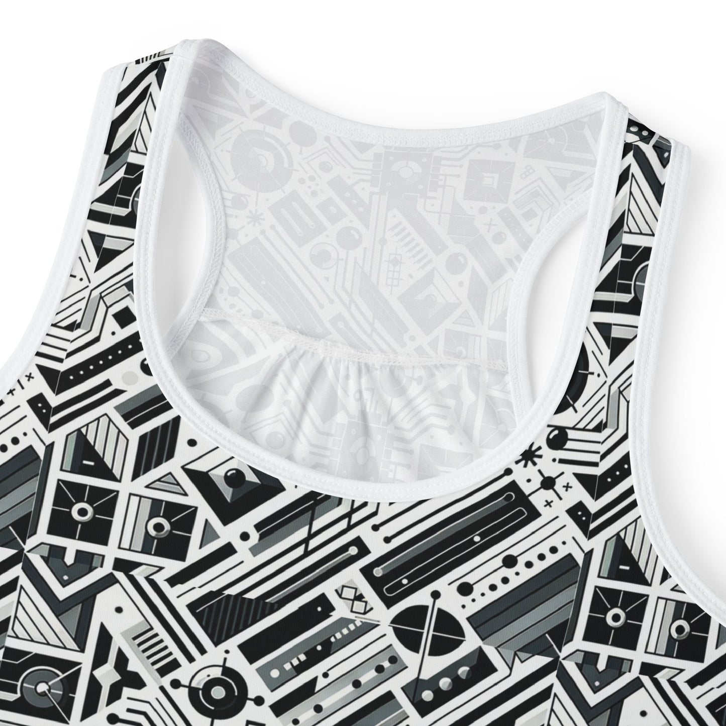 Digital Minimalism Minimalist Tech Women's Tank Top - 8404 Design-62