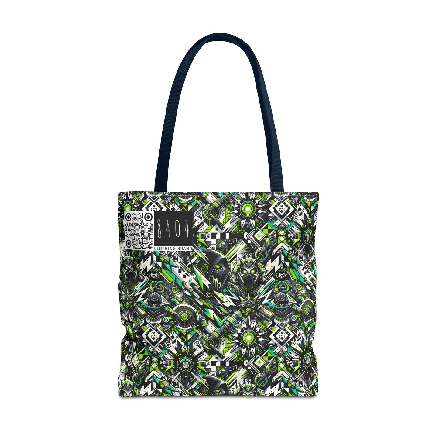 Graffiti Tech Fusion Bold Streetwear Fusion Tote Bag - 8404 Design-50