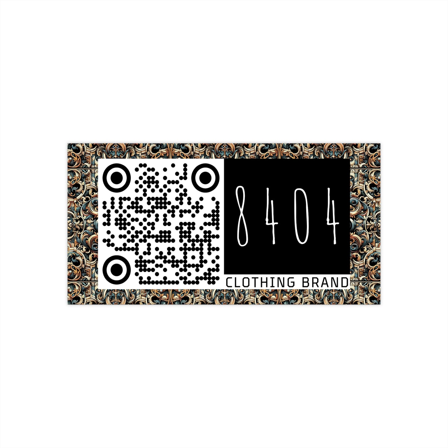 Urban Renaissance Historical Fusion With Street Edge Bumper Sticker - 8404 Design-59
