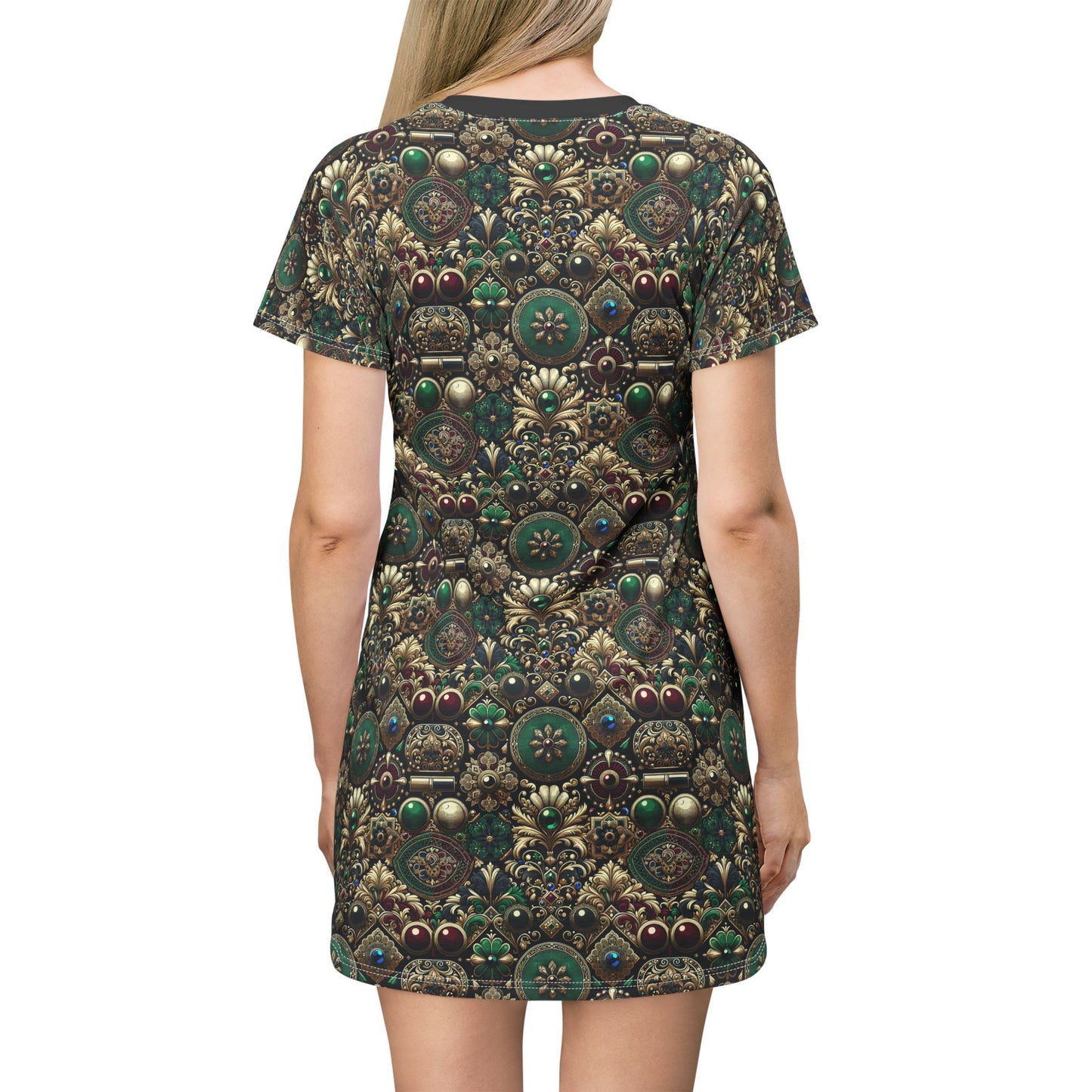 Neo-Dandyism Modern Dandy Streetwear T-Shirt Dress - 8404 Design-54