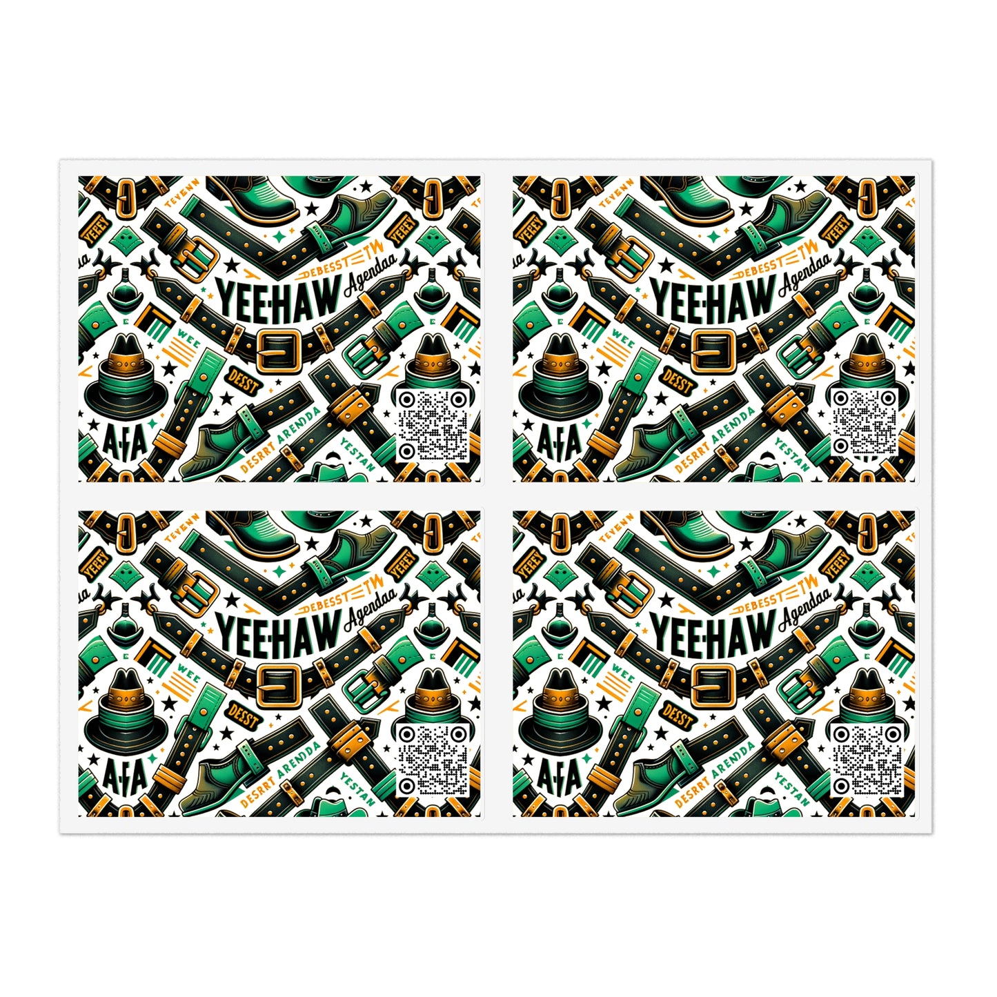 Digital Cowboy Tech-Western Fusion Sticker Sheets - 8404 Design-58