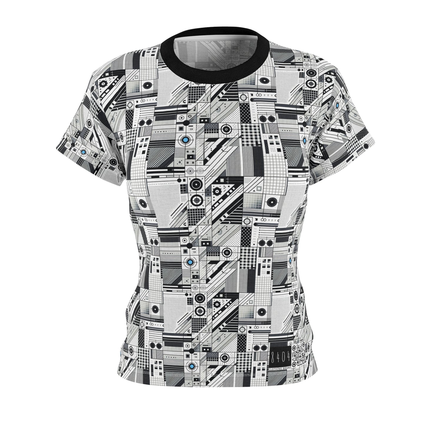 Digital Minimalism Minimalist Tech Women's Cut & Sew Tee - 8404 Design-52