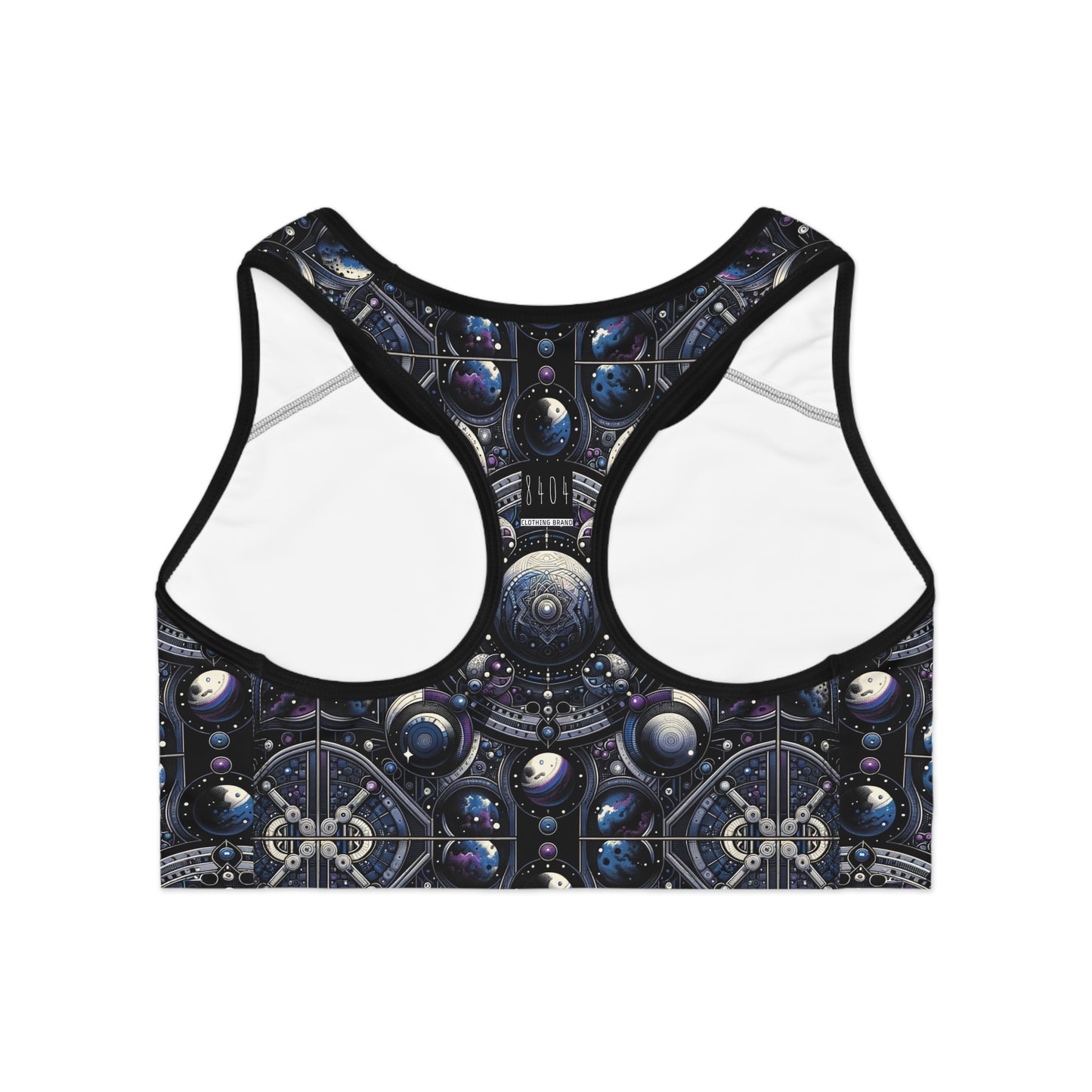 Tech Astronaut Tech-Forward Streetwear Meets Space Exploration Sports Bra - 8404 Design-46