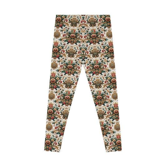 Monogram Madness Luxurious Streetwear Stretch Leggings - 8404 Design-68