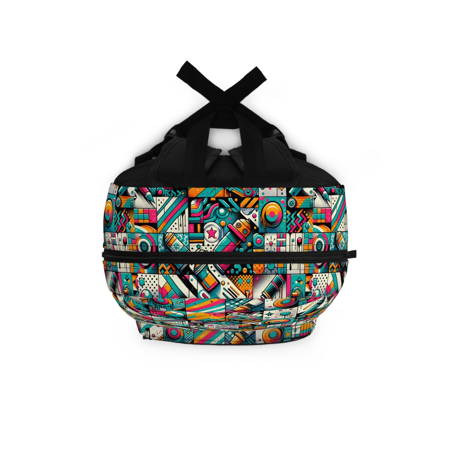 Graffiti Fusion Modern Street Art Fusion Backpack - 8404 Design-58