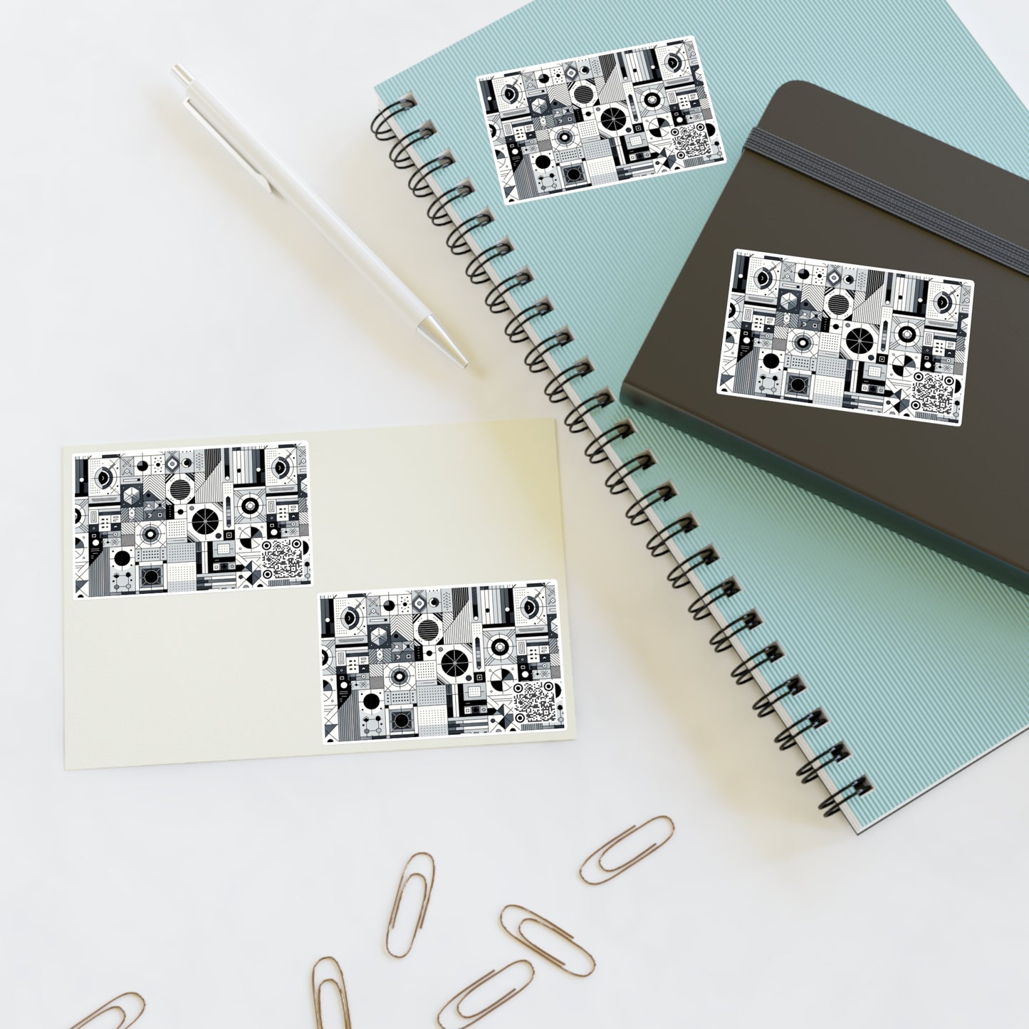 Digital Minimalism Minimalist Tech Sticker Sheets - 8404 Design-65