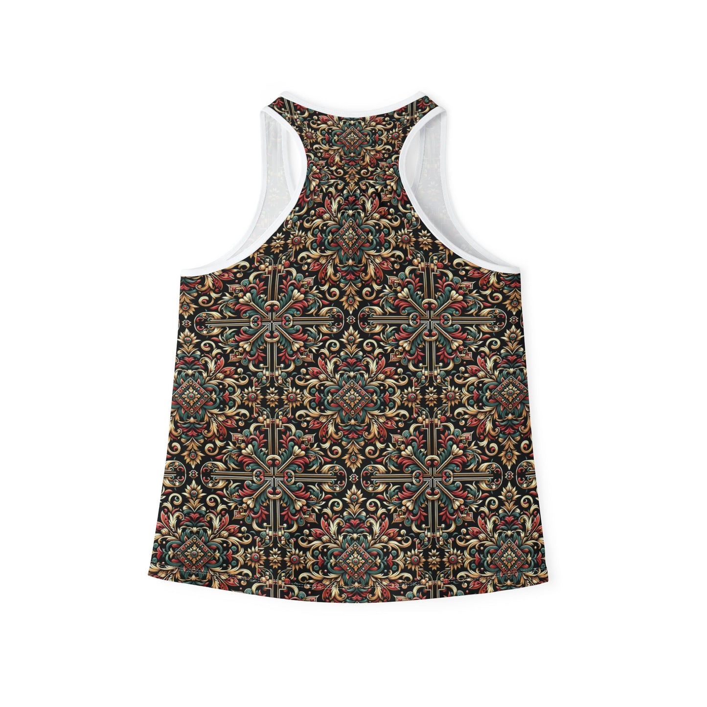 Streetwear Renaissance Artistic Clash of Old and New Women's Tank Top - 8404 Design-46