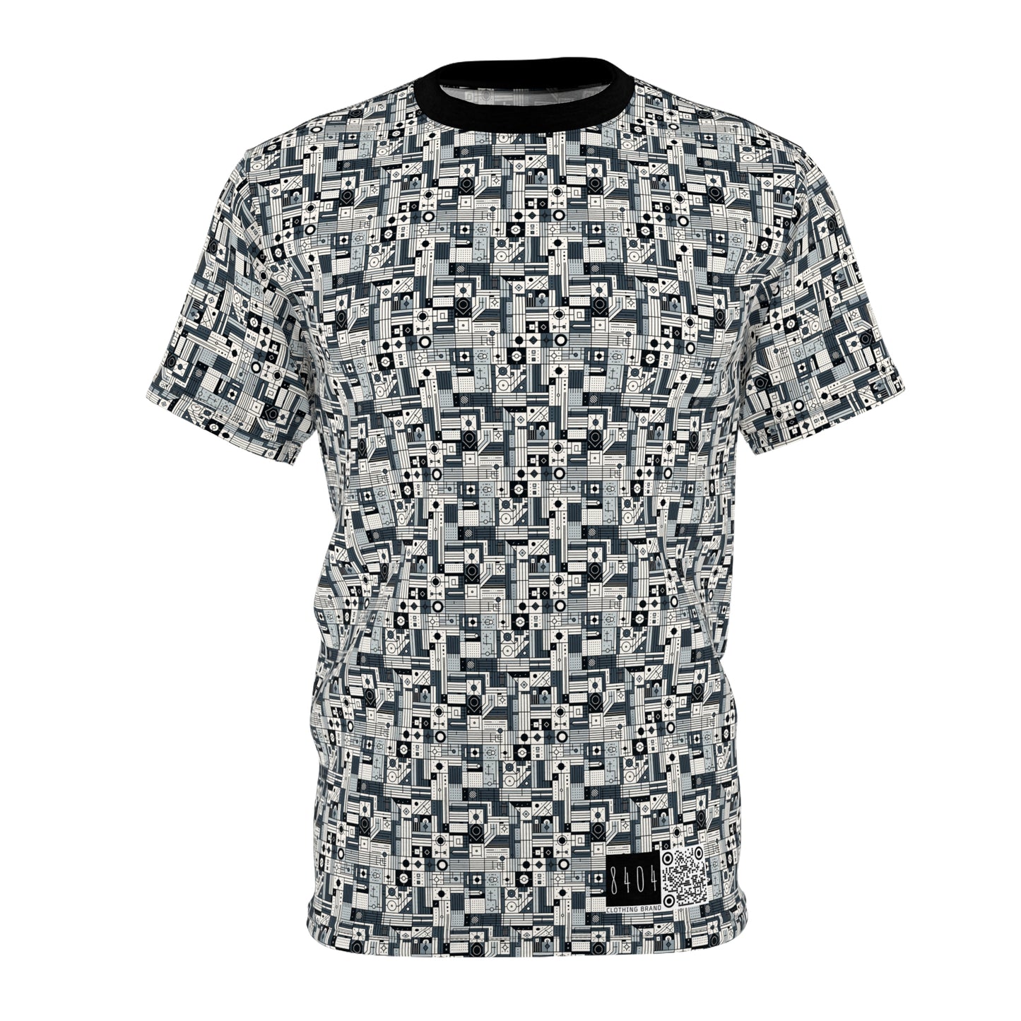 Digital Minimalism Minimalist Tech Unisex Cut & Sew Tee - 8404 Design-49