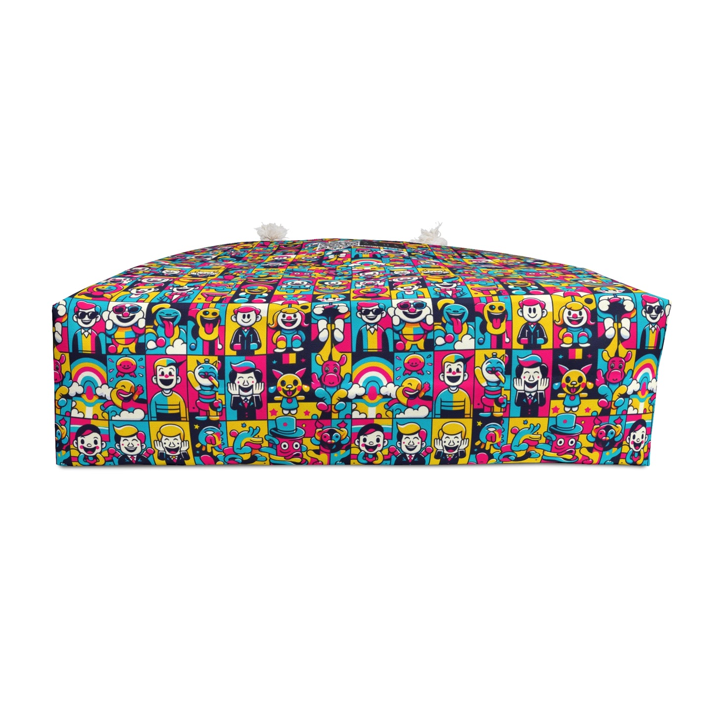 Neon Pop Playful Pop Culture Mashup Weekender Bag - 8404 Design-60