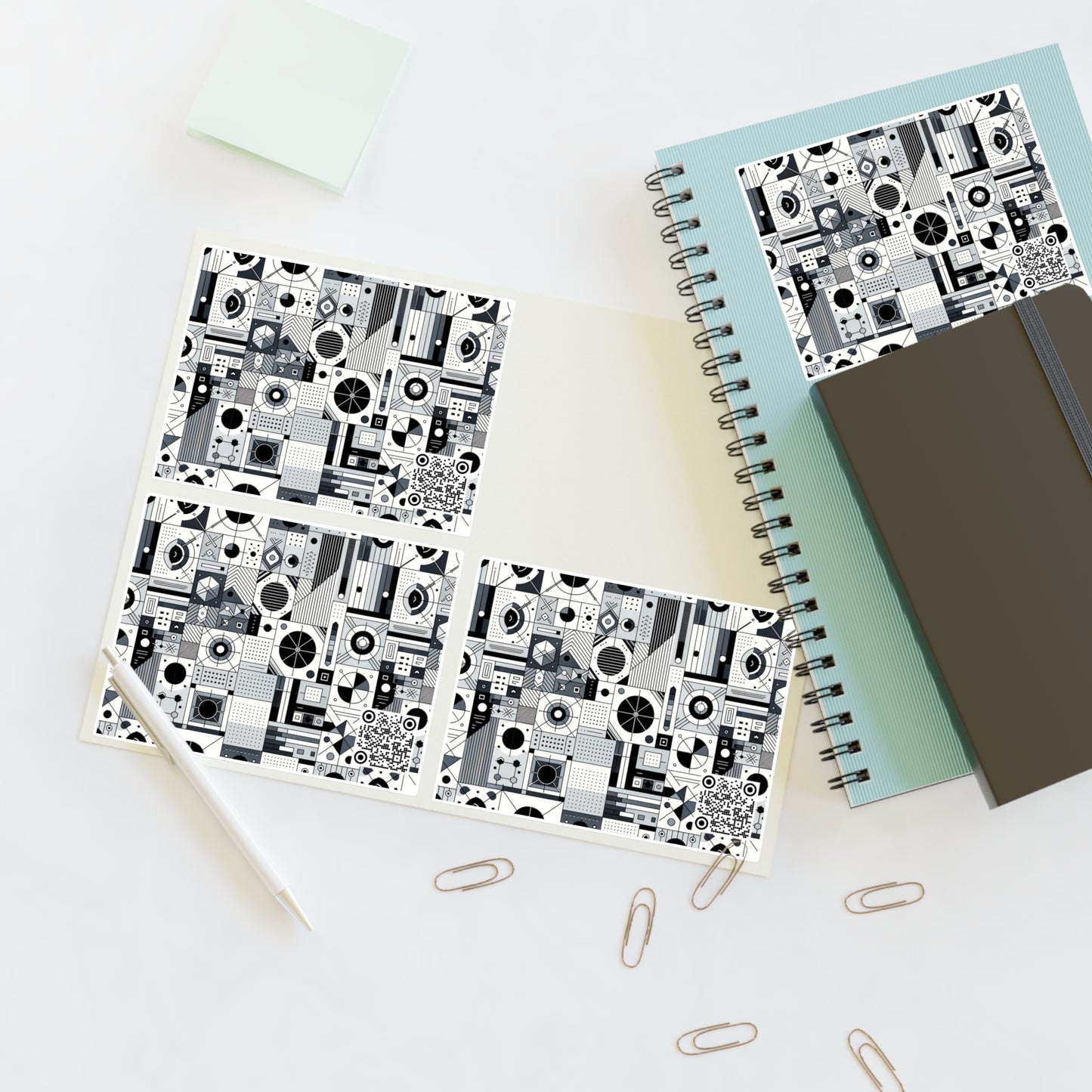 Digital Minimalism Minimalist Tech Sticker Sheets - 8404 Design-65