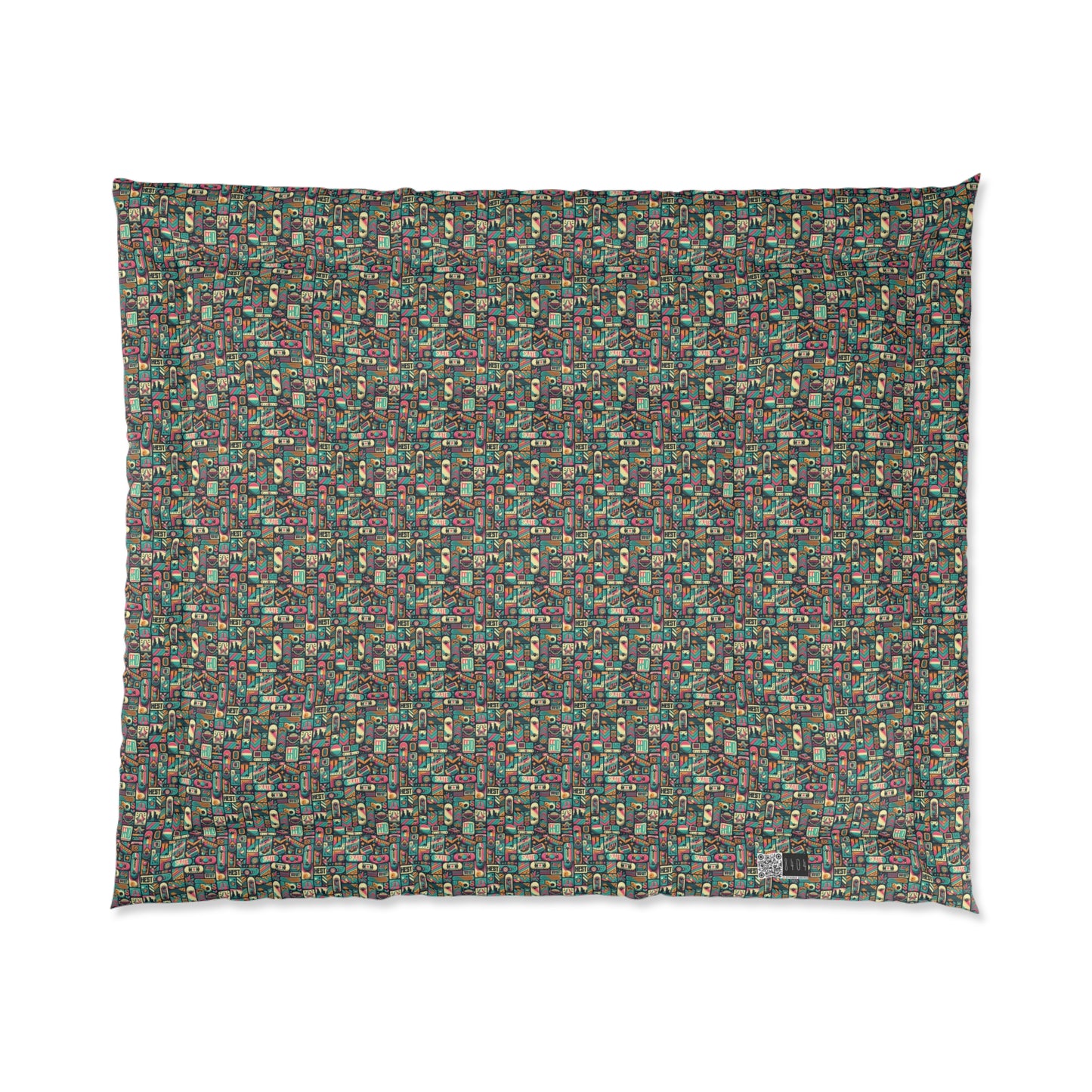 Skate Culture Revival Urban Retro Cool Comforter - 8404 Design-61